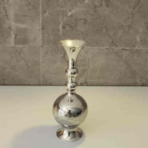 گلدان ساده و طرح دار کرومی